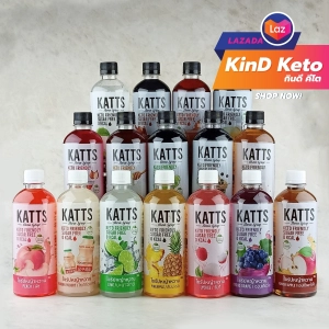 ภาพหน้าปกสินค้า[Keto] ไซรัปคีโต KATTS 21 รสชาติ ไม่มีแคลอรี่ ไซรัปหญ้าหวาน สตีเวียไซรัป น้ำหวานคีโต KinD Keto ที่เกี่ยวข้อง