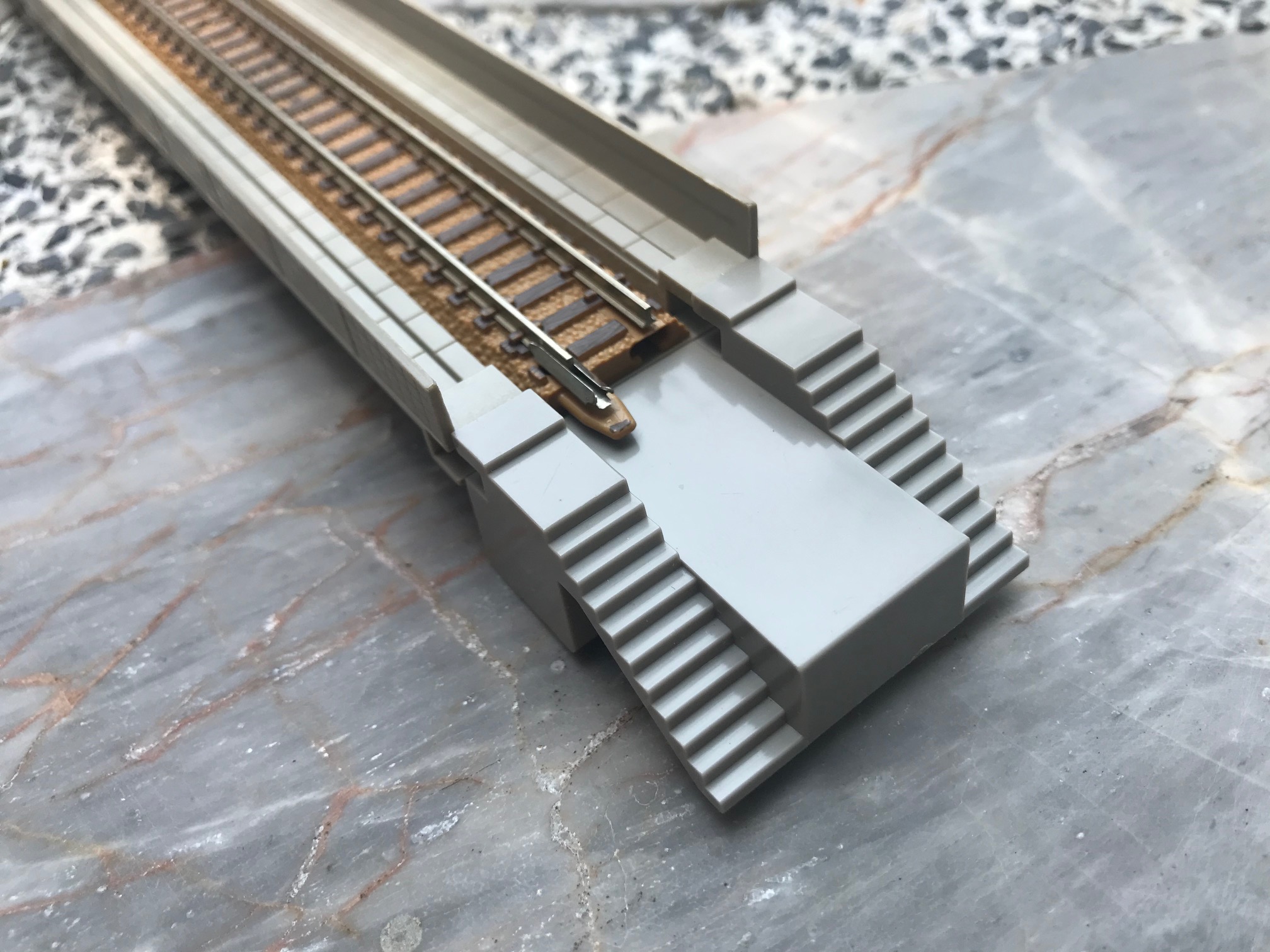 Brand new Tomix N Scale Viaduct Joiner Ending.