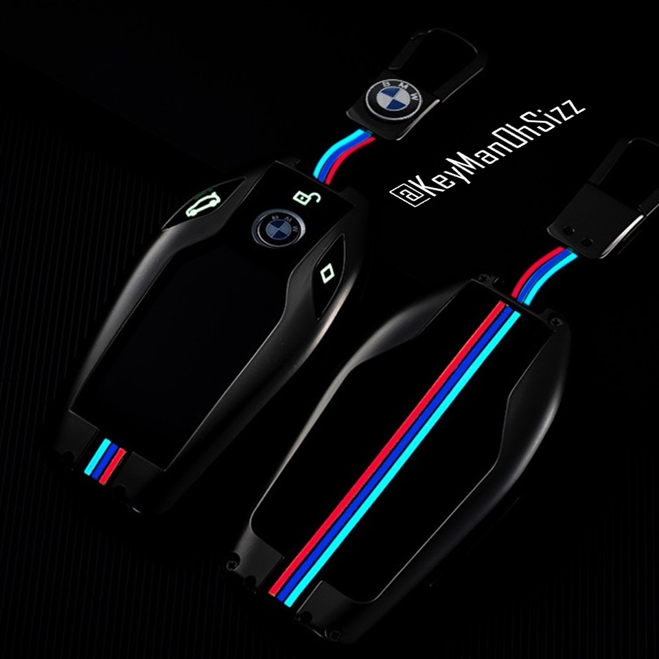 เคสโลหะรีโมทรถบีเอ็มดับเบิ้ลยู BMW LCD Screen Full Package 2021Key Sets