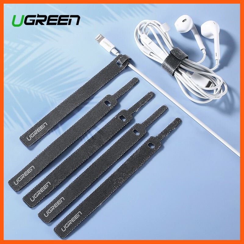 #ลดราคา Ugreen Cable Organizer Wire Winder Nylon Tape สายรัดไนลอน พันเก็บสาย เก็บสาย อุปกรณ์อิเล็กทรอนิกส์ สายหูฟัง #ค้นหาเพิ่มเติม Micro USB AUX Cable Jack Magnetic Car Phone Holder HDMI Switcher Splitter