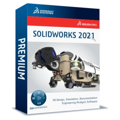 SOLIDWORKS Premium 2021 (โปรแกรมเขียนแบบ 2D-3D-CAD-CAM ใช้งานได้ไม่จำกัดอายุการใช้งาน)