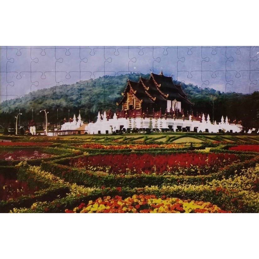 จิ๊กซอว์ 500 ชิ้น ภาพบ้าน สวน ธรรมชาติ ตัวต่อ จิ๊กซอ จิ๊กซอว์สำหรับผู้ใหญ่ ภาพติดผนัง Jigsaw Puzzle เกมปริศนา ตกแต่งบ้าน ของขวัญ ขึ้นบ้านใหม่
