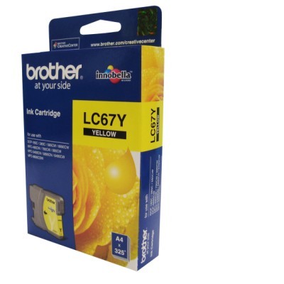 Brother LC-67Y Yellow ตลับหมึกอิงค์เจ็ท สีเหลือง ของแท้ - ITDelivery ...