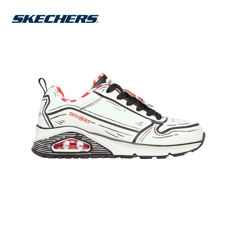 Skechers สเก็ตเชอร์ส รองเท้า ผู้หญิง Dr. Seuss Skechers Street Uno Shoes - 155321-WBK