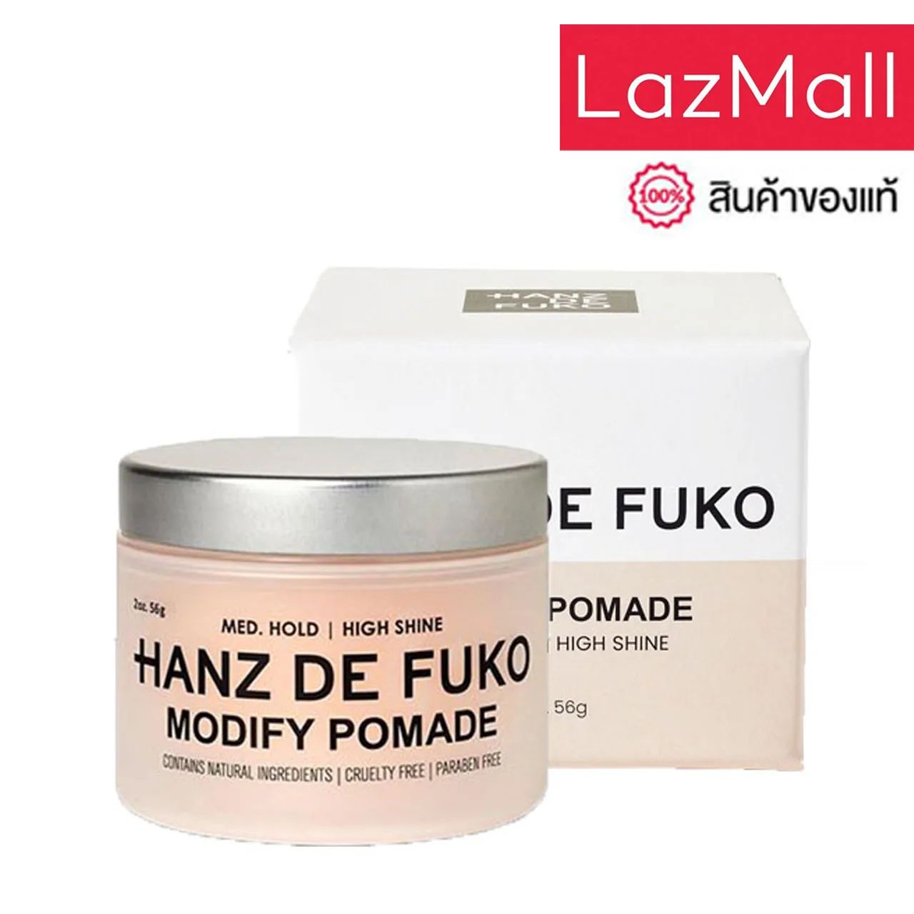 Hanz de Fuko - Modify Pomade (1.86oz. | 54.90 ml.) ผลิตภัณฑ์จัดแต่งทรงผม