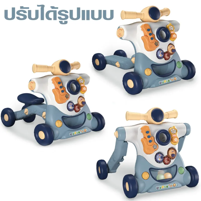 ภาพสินค้า3in1 รถหัดเดิน รถขาไถ รถฝึกเดิน Baby walker มีถังถ่วงน้ำหนัก ของเล่นฝึกเด็ก ของเล่นฝึกพัฒนาการเดิน รถ ของใช้เด็ก ของเล่น ของเล่นเด็ก จากร้าน Pingmarket บน Lazada ภาพที่ 6