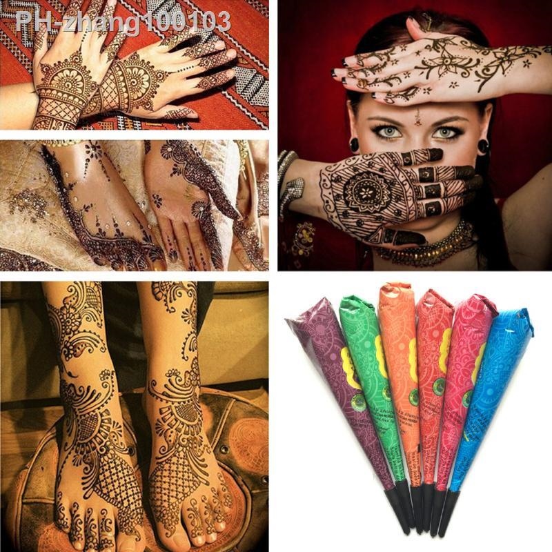 Asian Traditional Indian Ink Tattoo Brides Stock Photo 1414047896   Shutterstock