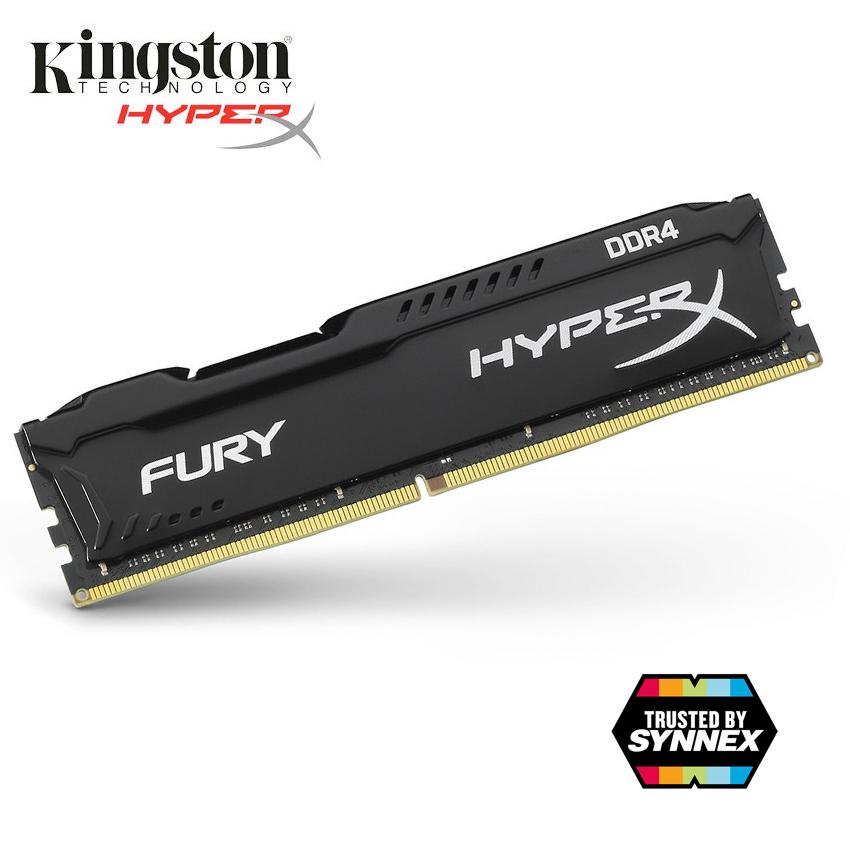 KINGSTON DDR4 PC RAM แรมพีซี HYPER X FURY 8GB 2666 HX426C16FB2/8 (BLACK)