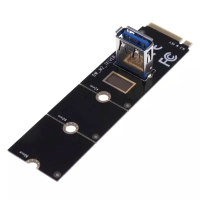 FGDSB Durale NGFF VGA Extension Cable M.2 to PCI-E PCI-E Riser Adapter Card Transfer Card Mining Pcie Riser Card