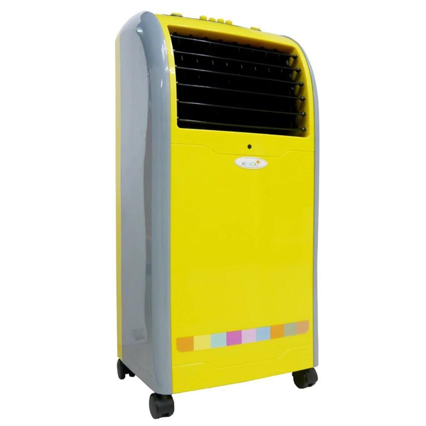 พัดลมไอเย็น พัดลมไอเย็น รุ่น AB-602 (เหลือง/เทา) แถมฟรี Cooling Pack 2 ชิ้น พัดลมเย็น