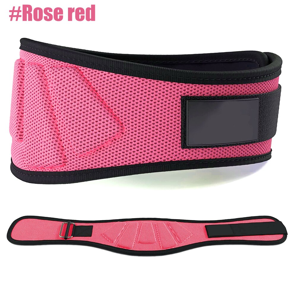 Adjustable Waist Protector Breathable Barbell Weightlifting Squat Belt For Men Women Sport Fitness Gym Back Supporter
