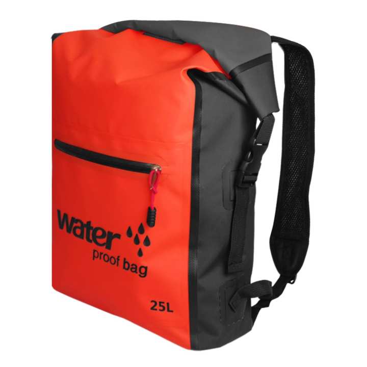 Bangkok life กระเป๋ากันน้ำ ถุงกันน้ำ ถุงทะเล Waterproof Bag ความจุ 25 ลิตร กระเป๋าเป้สะพายหลัง