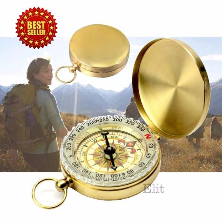 Elit เข็มทิศ สีทองสุดคลาสสิค Classic Compass (Gold)