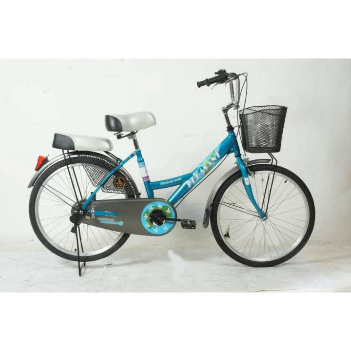 จักรยานแม่บ้าน เฟสสัน Fairlady 24" สีฟ้า