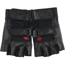 Fashion ถุงมือฟิตเนส ถุงมือยกน้ำหนัก รุ่น Fitness Glove-SY (สีดำ)