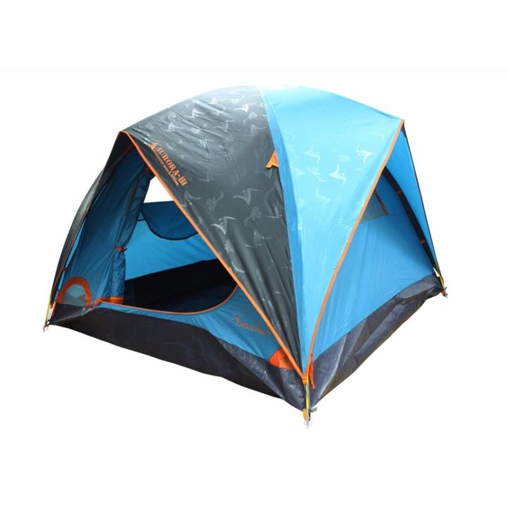 Field and Camping สนามเดินป่า เต็นท์ Aurora III MAP ขนาด 210x210x170 ซม. สีน้ำเงิน-กรม ขาย Field and Camping สนามเดินป่า เต็นท์ Aurora III MAP ขนาด 210x210x170 ซม. สีน้ำเงิน-กรม