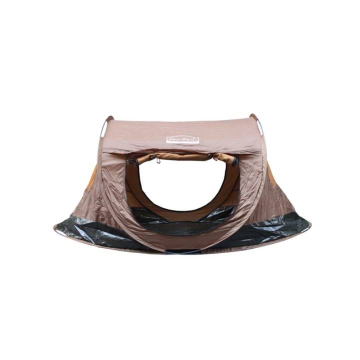 Field and Camping สนามเดินป่า เต็นท์สปริงสี  ขนาด 240x130x110  ซม. สีน้ำตาล