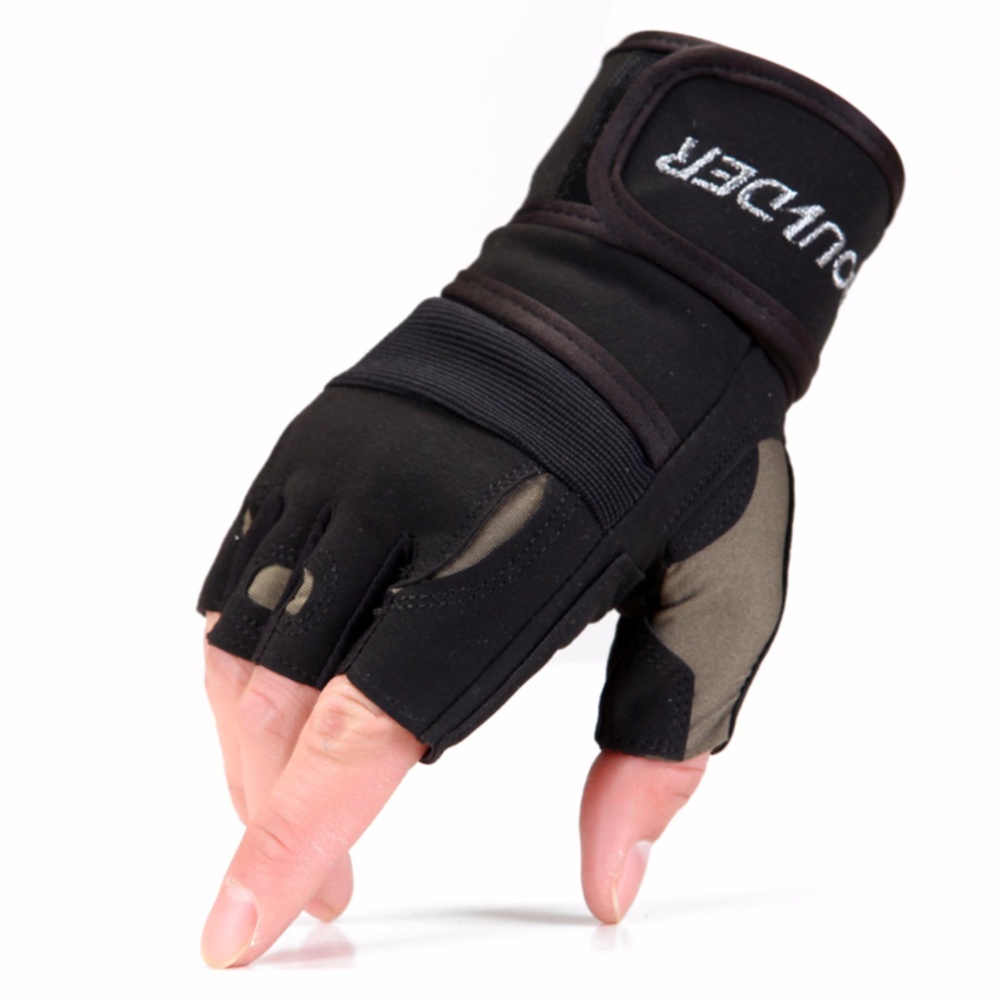 โปรโมชั่น ถุงมือ Boulder ถุงมือฟิตเนส ถุงมือยกเวท ป้องกันข้อมือ Fitness