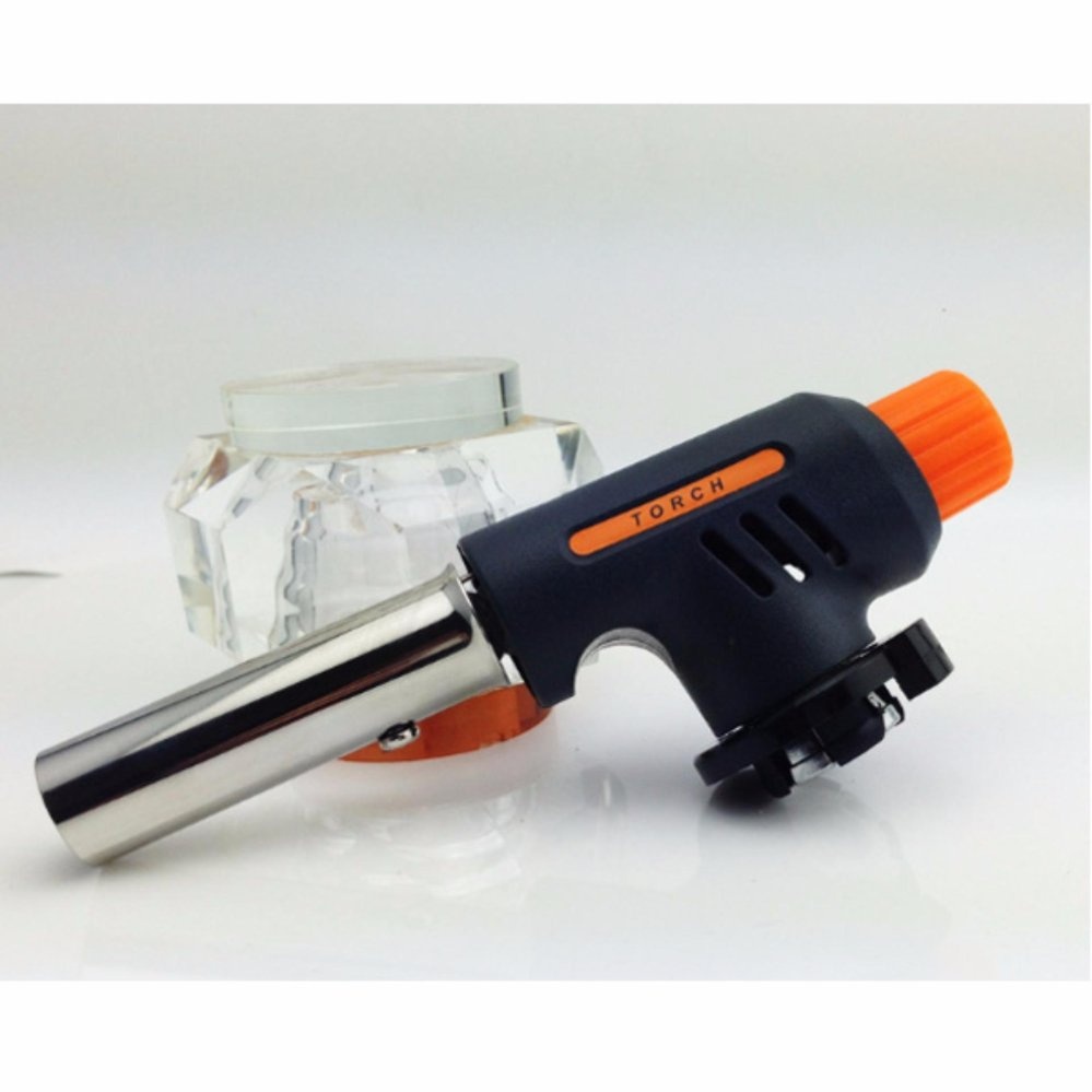 Gas Torch Auto Ignition Camping Welding Flame Thrower หัวเป่าไฟฟู่ รุ่น ปรับเอียงพ่นได้ทุกองศา รุ่น WS-502C