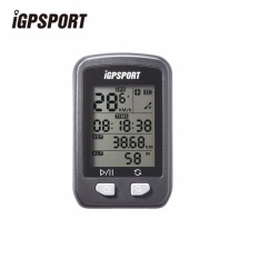 IGPSPORT คอมพิวเตอร์ GPS กันน้ำ IPX6มาตรอัตราเร็วไร้สายจักรยานนาฬิกาจับเวลาดิจิทัลปั่นจักรยาน Speedometer จักรยานคอมพิวเตอร์กีฬา (ROCKBROS MOUNT) -Intl