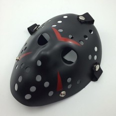Jason หน้ากากเจสัน คืนโหด ศุกร์ที่13 พันธุ์โหดสุด ๆ(สวมไส่ได้ มีสายรัด)หน้ากาก บีบีกัน BBGUN หน้ากากฮาโลวีน Halloween Mask.