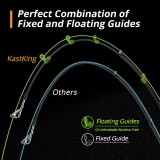 KastKing Blackhawk II Telescopic Fishing Rods Graphite Rod Blanks /& Durable ...