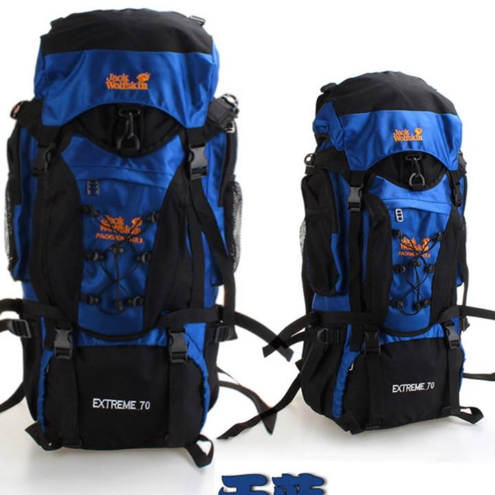 กระเป๋า มัลติฟังก์ชั่น outdoor Hiking Backpack with Daypack 60L