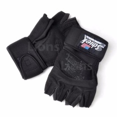 Schiek ถุงมือยกน้ำหนัก ถุงมือฟิตเนส Fitness Glove (Black)