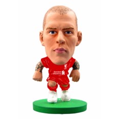 โมเดลนักฟุตบอล SoccerStarz ลิขสิทธิ์แท้จากสโมสร Liverpool Martin Skrtel Home kit (2014 version)