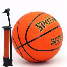 SPORTXING ลูกบาสเก็ตบอล Bassketbal No.7 ฟรี! ที่สูบลมและตาข่ายเก็บลูก มูลค่า 159 บาท - Orange