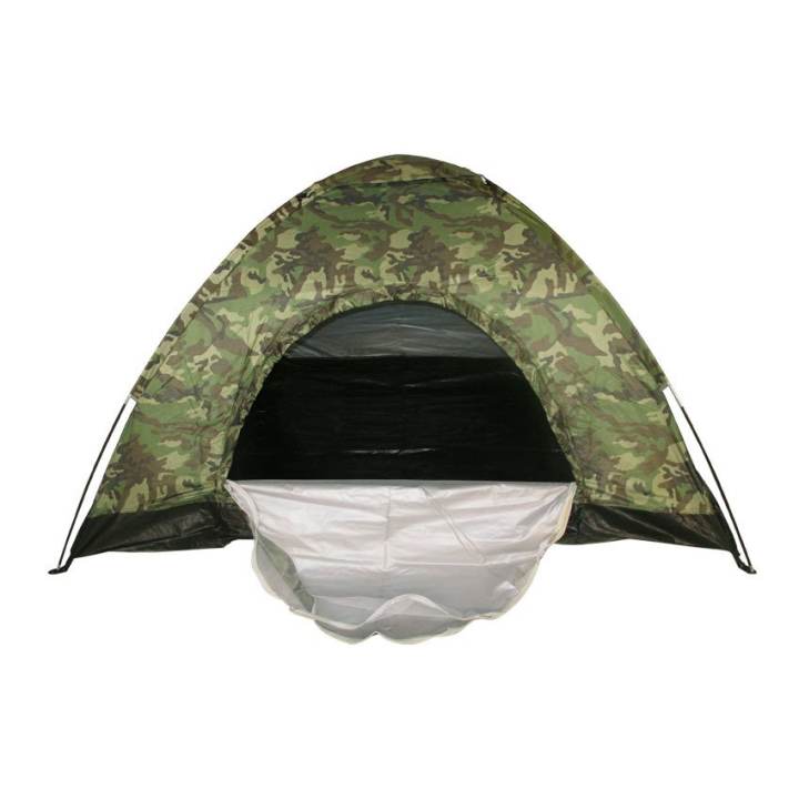 TMเต้นท์โดมลายพลางแบบพกพา สำหรับ 2 คน TENT02 (Green)