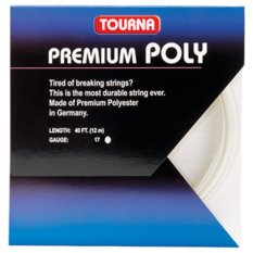 TOURNA เอ็นเทนนิส Premium Poly 40ft/12m.-17 gauge Tennis string