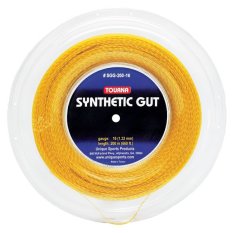 TOURNA เอ็นเทนนิส SYNTHETIC GUT- 660 ft/200m,  Gold, 17 gauge