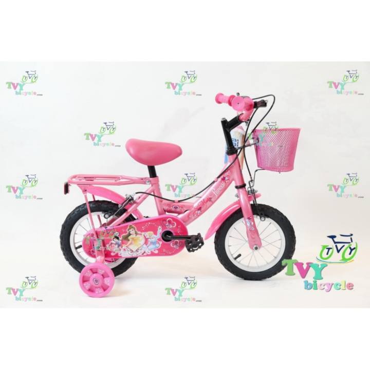 Turbo Bicycle จักรยานเด็ก รุ่น 12" Princess ( สีชมพู )