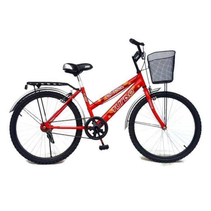 TURBO Bicycle จักรยาน รุ่น Excel 24" สีแดง