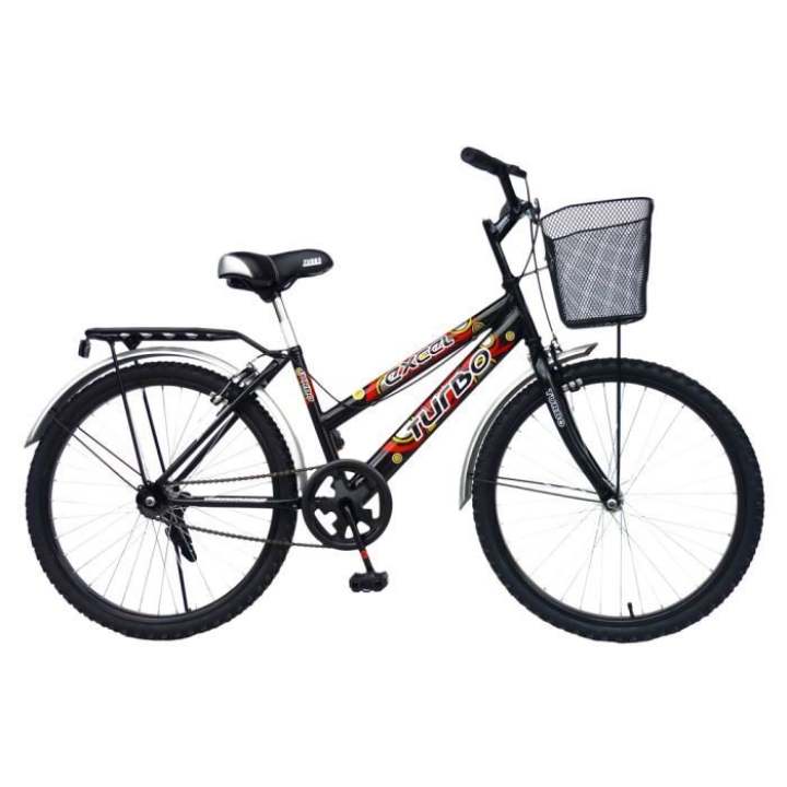 TURBO Bicycle จักรยาน รุ่น Excel 24" สีดำ