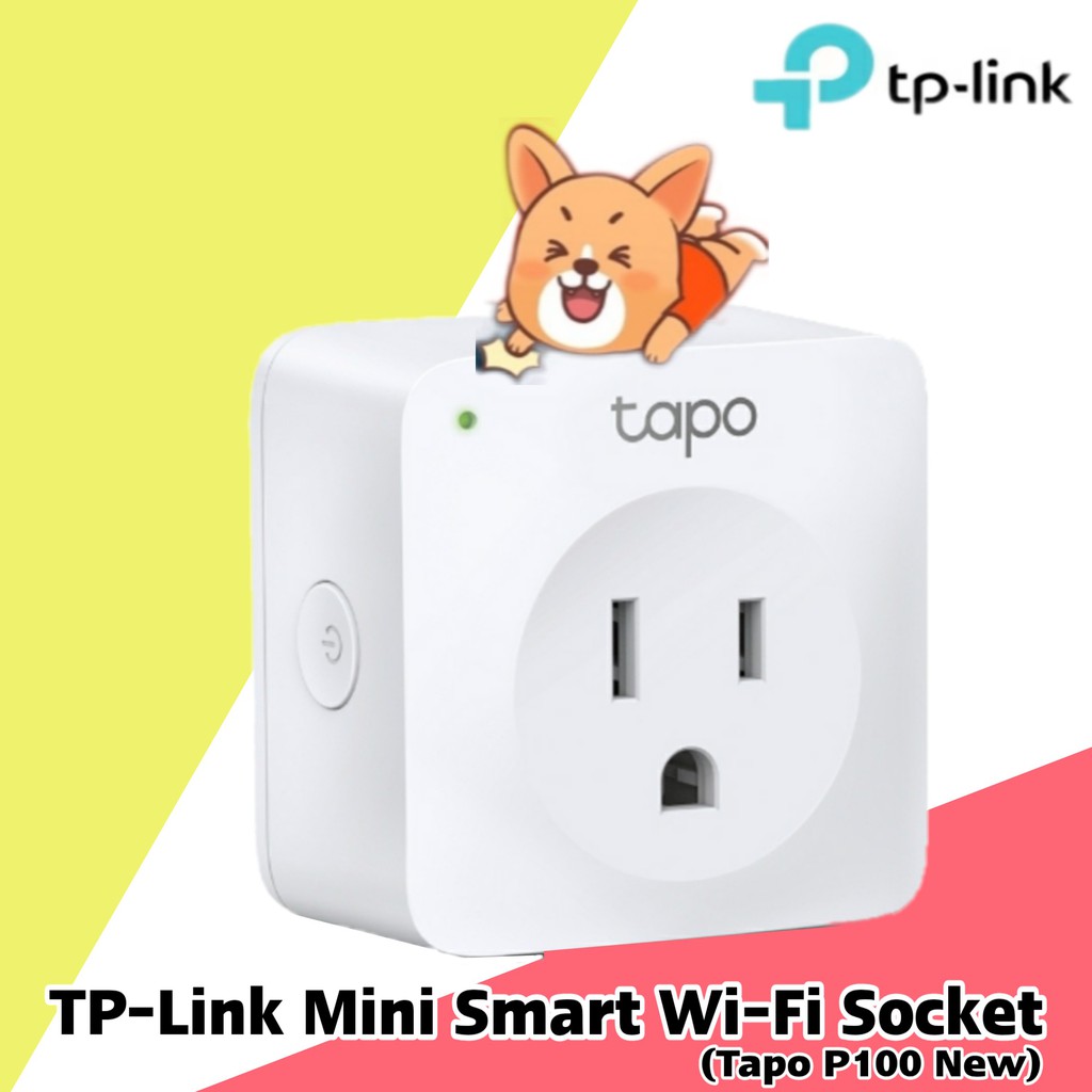 TP-Link Mini Smart Wi-Fi Socket (Tapo P100 New)