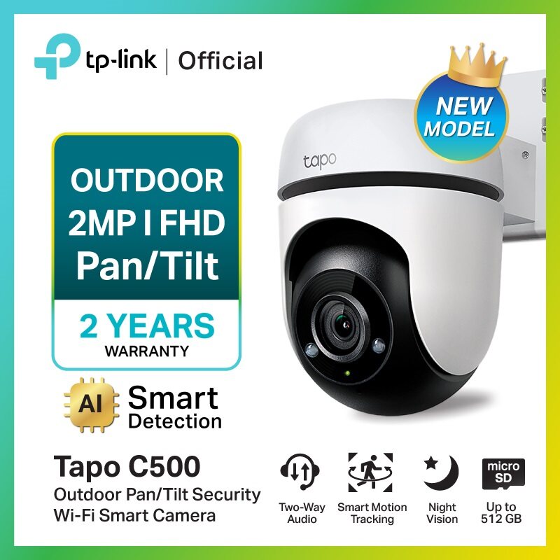 Tapo C510W, Outdoor Pan/Tilt Security WiFi Camera