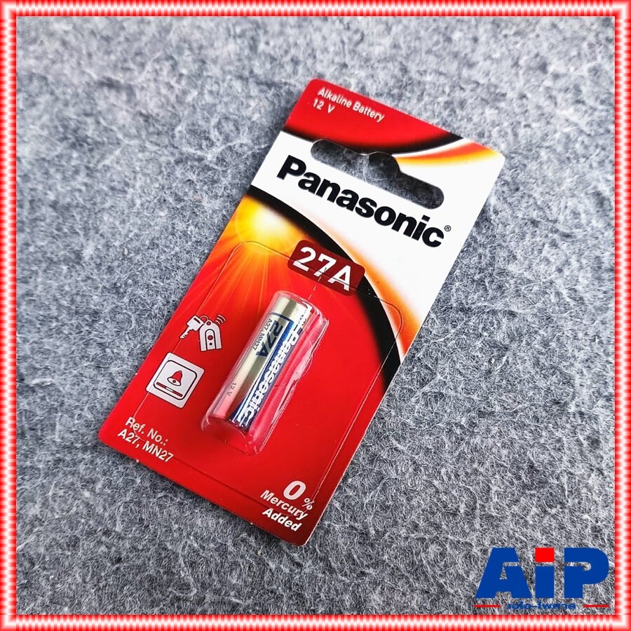 1ก้อน PANASONIC LRV27A ถ่าน27A ถ่านเบอร์27 ถ่าน battery ถ่านรีโมท27A ...