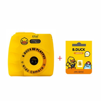 กล้องฟิล์ม กล้องโพลารอยด์ กล้องฟิล์ม กล้องถ่ายรูปเด็ก กล้องเด็ก กล้องพกพา กล้องมินิ กล้องจิ๋ว กล้องวีดิโอ B.DUCK Little Yellow Duck