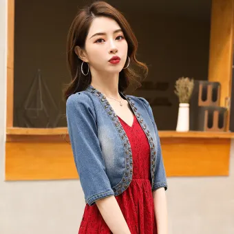 three quarter cardigan