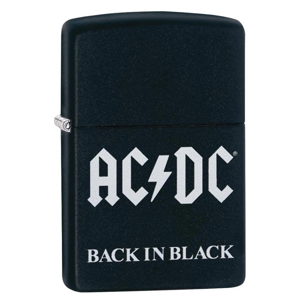 49015 Zippo AC/DC® black-matte ของแท้(Empty Zippo Lighter without Fuel ...