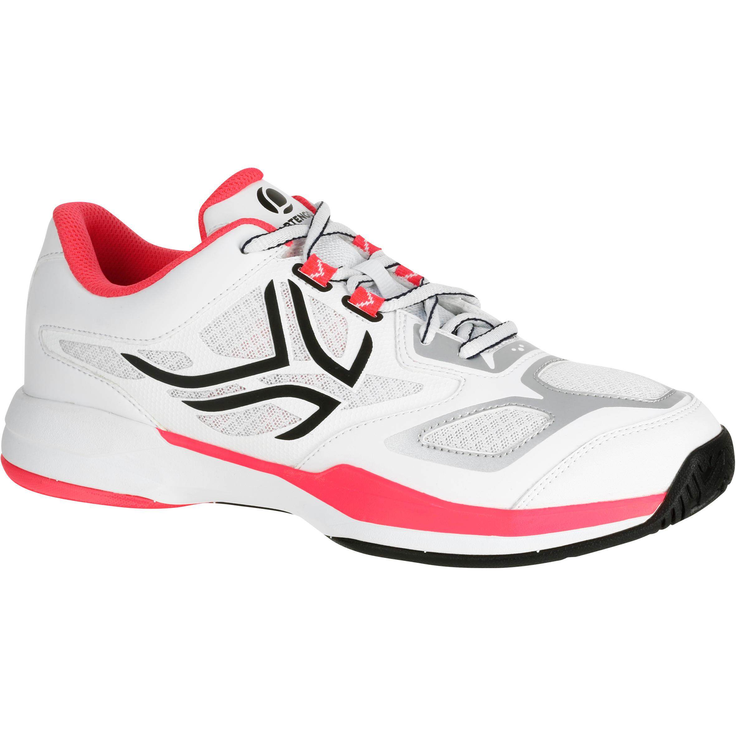 [ด่วน!! โปรโมชั่นมีจำนวนจำกัด] รองเท้าผู้หญิงสำหรับใส่เล่นเทนนิสรุ่น TS560 (สีขาว) สำหรับ เทนนิส