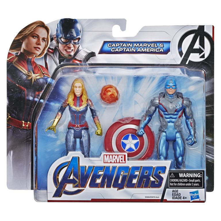 ToysRus [ฟิกเกอร์ของเล่นสะสม] Marvel Avengers Deluxe Movie Team Pack - Assorted/คละแบบ (17469)