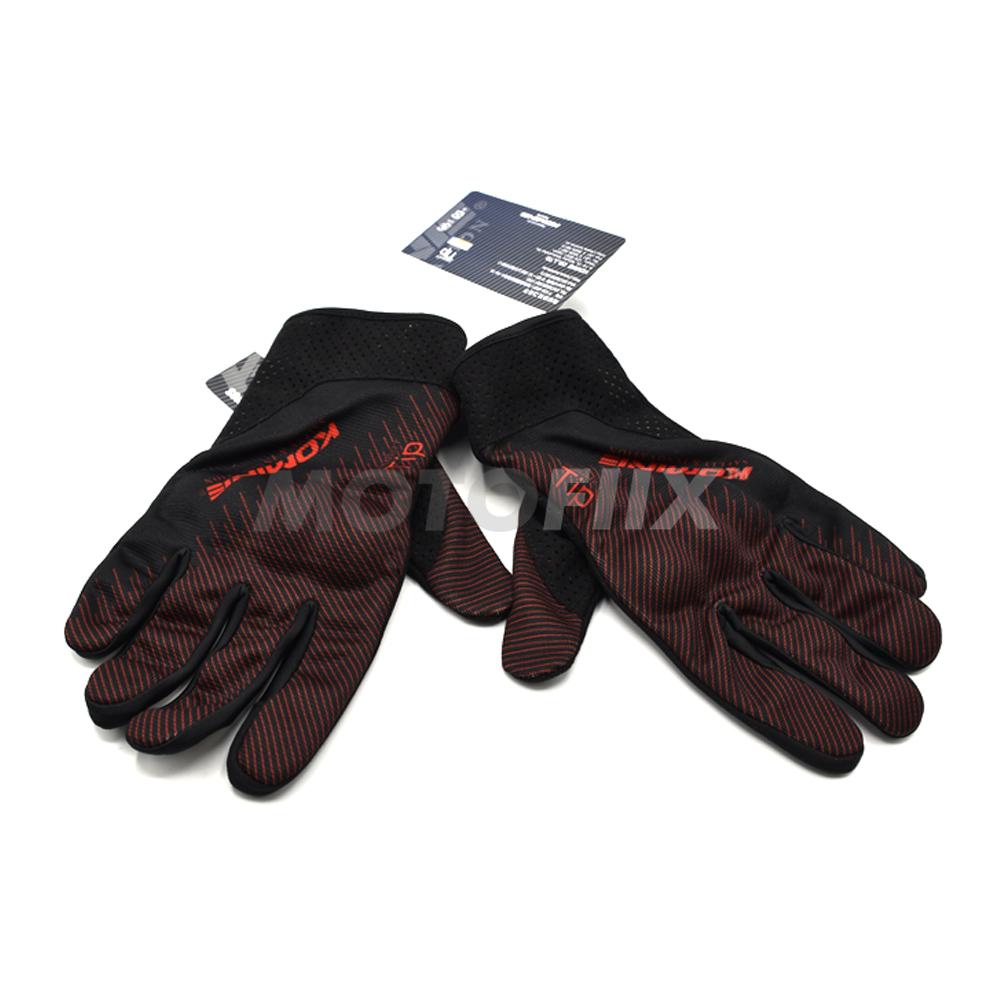 ขาย ถุงมือเต็มนิ้ว KOMINE GK-233 P RIDING M-GLV SIZE L RED/BLACK