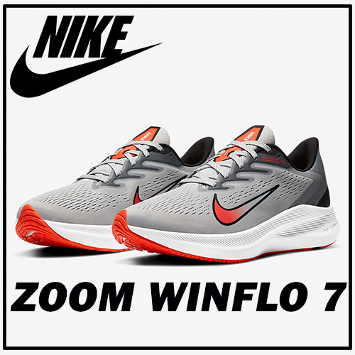 รองเท้าวิ่ง Nike Air Zoom Winflo 7  Photon Dust Size36-45 รองเท้าnike รองเท้าไนกี้ รองเท้าแฟชั่น sneaker lazada ส่งฟรี เก็บปลายทาง เคอรี่