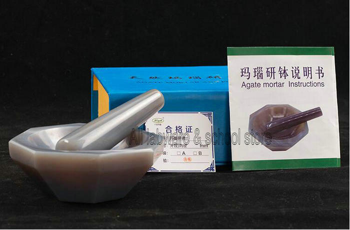 Pclot Mm To Mm Laboratory Use Carnelian Mortar And Pestle First