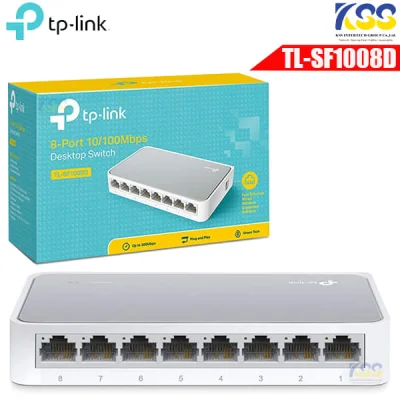 Switch TP-Link TL-SF1008D 8-Port 10/100Mbps Desktop