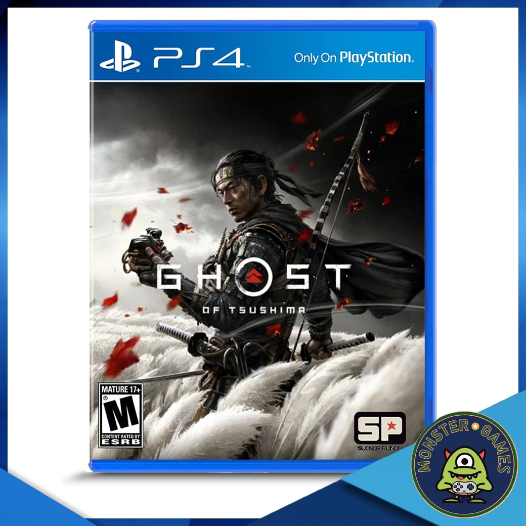 Ghost of Tsushima Ps4 แผ่นแท้มือ1!!!!! (Ps4 games)(Ps4 game)(เกมส์ Ps.4)(แผ่นเกมส์Ps4)(Ghost of Tsushima Ps4)