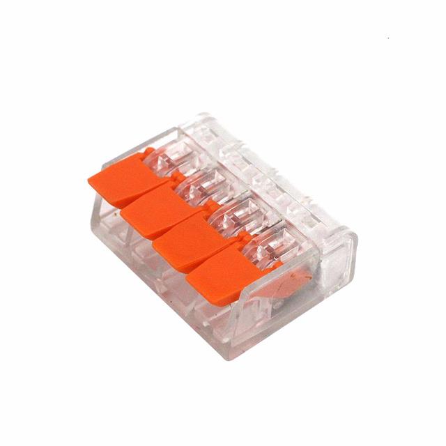 Wire Connector Electric Cable Led Strip Conectors Mini Cage Spring ...